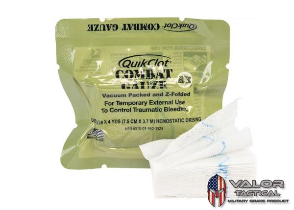 North American Rescue - QuickClot Combat Gauze Z-Fold Hemostatic