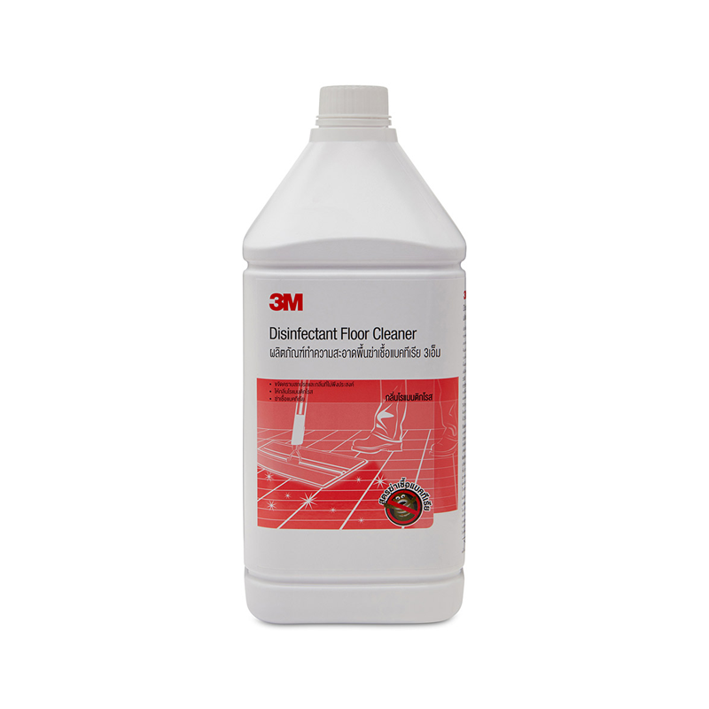 ผลิตภัณฑ์ทำความสะอาดพื้นและฆ่าเชื้อโรค 3M Disinfectant Floor Cleaner Romantic Rose