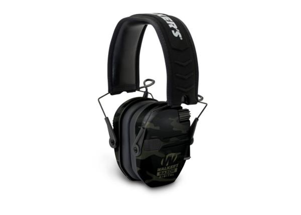Walker - Razor Slim Electronic muffs [ Black Multicam Camo ]