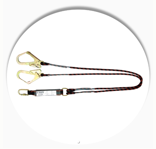 E.A. Forked Braided Rope Lanyard