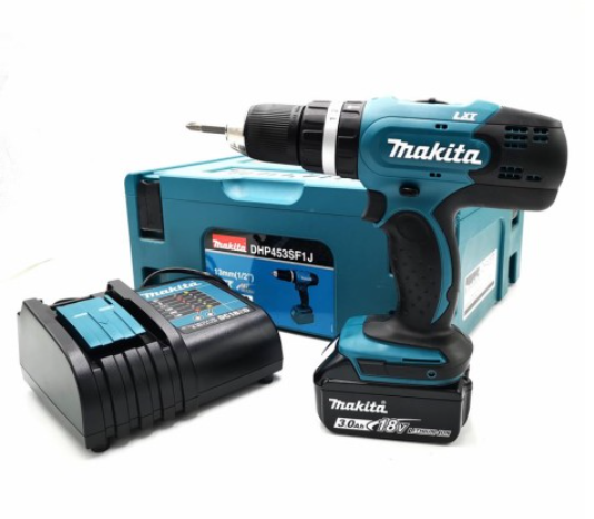 สว่านกระแทก ไร้สาย MAKITA DHP453SF1J